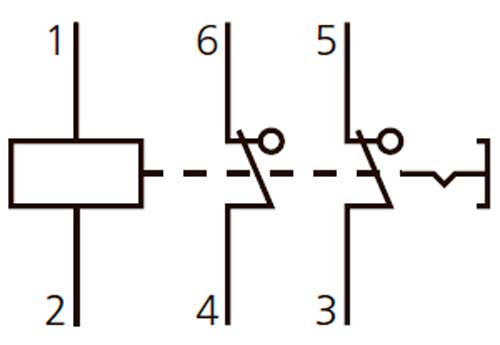 Схема подключения реле РЭУ-11-02