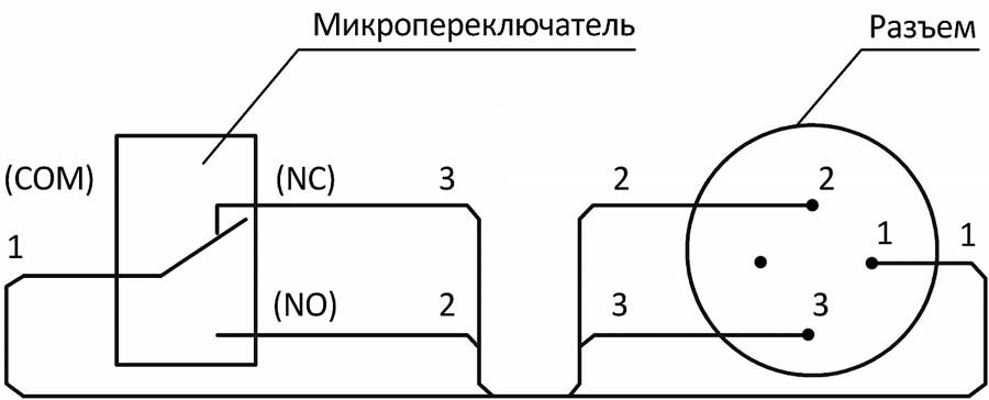 Электромонтажная схема соединений